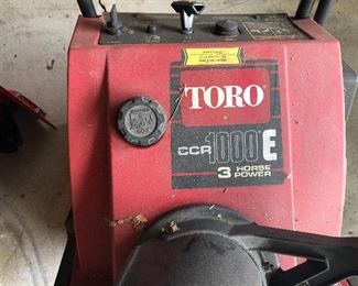 Toro Electric Start