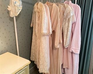 Does anyone wear robes anymore?  Like to just lounge around the house? Or when you get up in the middle of the night for a midnight snack?  If you’re one of those people have we got some robes for you - a few are vintage Christian Dior.