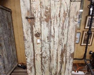 Repurposed, Distressed Wood Jelly / Storage Cabinet
