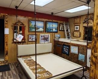 Gregorius Pineo 17th Century Italian Iron Bed