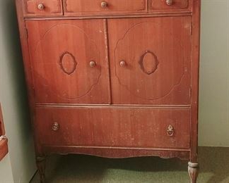 1 of 2 Vintage Cabinet 