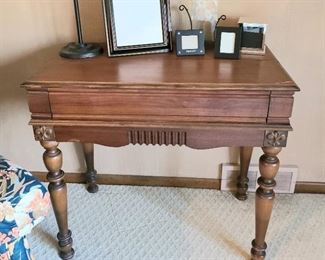 1 of 2 Vintage Secretary Desk