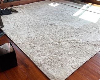 12 x 16 ivory wool rug - brand new custom made $4,000 - purchased for 19,000 never used. (Still in original packaging) perfect
