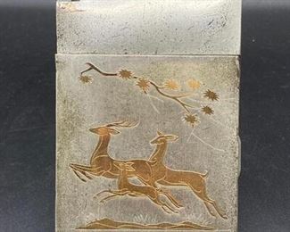 Vintage Elgin American Cigarette Holder with Built In Lighter