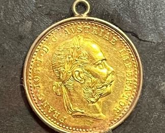 AUSTRIAN DUCAT GOLD COIN 