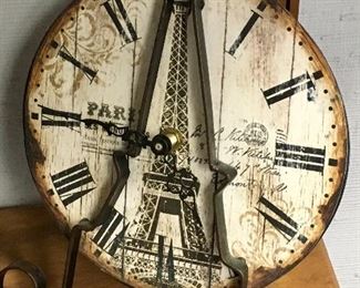 EIFFEL TOWER CLOCK