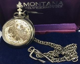 MONTANA SILVERSMITH POCKETWATCH