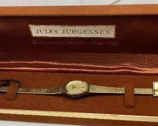 VINTAGE JULES JURGENSEN LADY'S WATCH