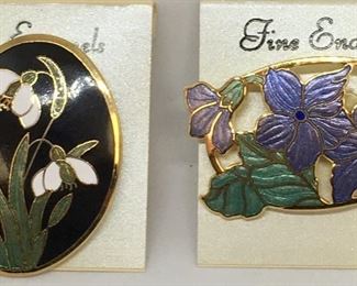ENAMELED PINS