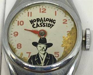 VINTAGE HOPALONG CASSIDY WATCH