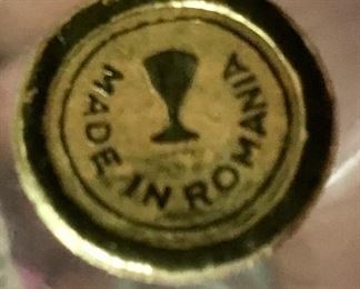 VINTAGE CRUETS MADE IN ROMANIA