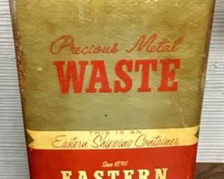 VINTAGE ONE GALLON TIN CAN