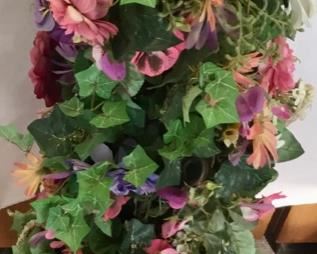 4 ft. FLORAL TOPIARY