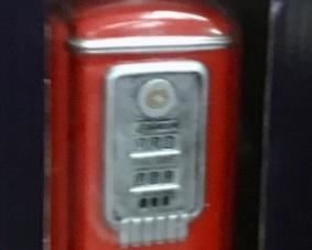 RESIN GAS PUMP FIGURINE