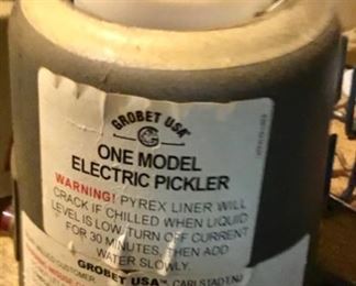 GORBET USA ELECTRIC PICKLER
