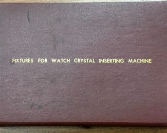 WATCH CRYSTAL INSERTING MACHINE FIXTURES