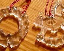 VINTAGE PRINCESS HOUSE ORNAMENTS