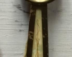 ANTIQUE ELECTRIC "BANJO" CLOCK