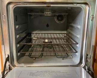 Vintage GE 24” self-cleaning wall oven