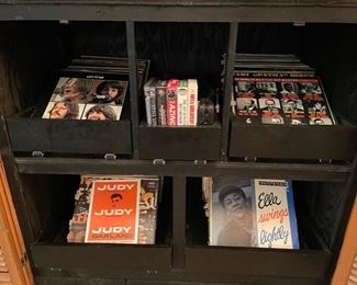 Large selection of vintage LP’s