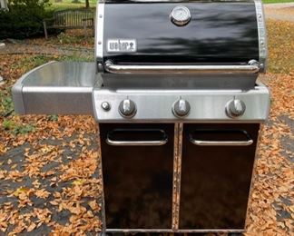Weber Genesis gas grill.  Comes with a near full propane tank