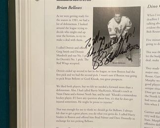 ‘Minnesota North Stars History and Memories with Lou Nanne’ hardcover book with 10 signatures throughout