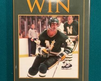 ‘A Passion to Win’ signed by Lou Nanne