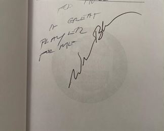 ‘The Bird:  The Life and Times of Hockey Legend Wren Blair’ softcover book, signed by Wren Blain