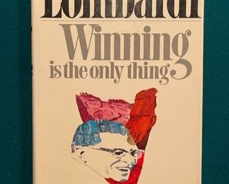 ‘Lombardi:  Winning is the Only Thing’ hardcover book, signed by Jerry Kramer