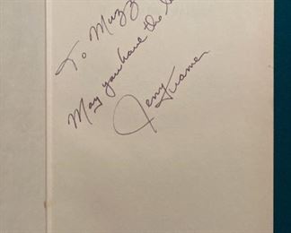 ‘Lombardi:  Winning is the Only Thing’ hardcover book, signed by Jerry Kramer
