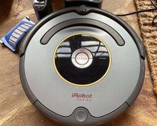 iRobot Roomba with battery pack and extra filter