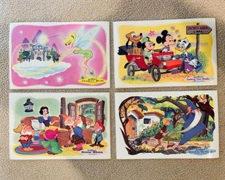 Set of 14 total vintage Walt Disney children’s placemats