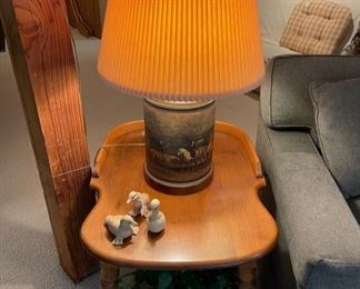 Vintage Conant Ball side table