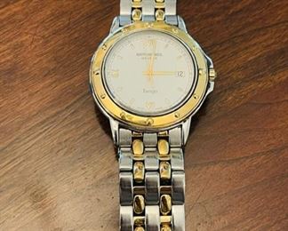 Men’s Raymond Weil Tango wrist watch in excellent working condition