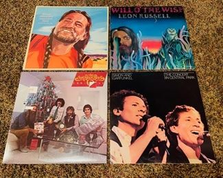 Large selection of vintage LP’s, including albums by Michael Jackson, Madonna, Willie Nelson, Ray Charles and more