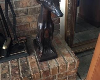 Wood greyhound $50. SOLD