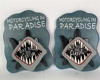 Motorcycle Themed Decor
