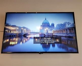 LG 54 in Wall Mounted Television