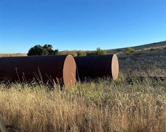 #1700 • 2 Large Steel Tanks