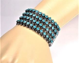 Zuni Sterling Turquoise