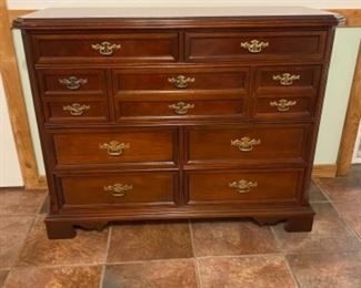 9 drawer Bassett dresser