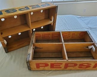 Vintage Pepsi Crates