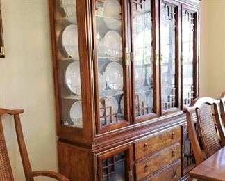 Bassett Chinese Dining Room Cabinet