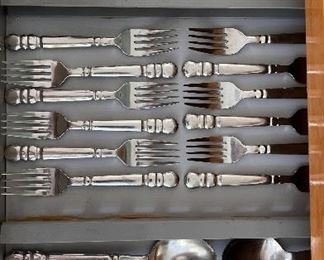Rare Stanley Roberts Flatware