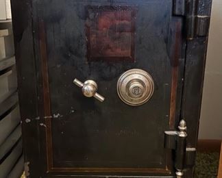 Antique Cast Iron Safe