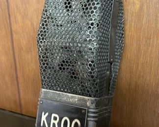 Vintage Microphone with local Radio Station (B008) Taking Offers 