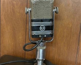 Vintage RCA Microphone with Stand (B006) Taking Offers 