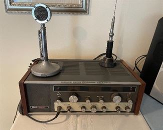 Tram D201 SSB/AM CB Shortwave Radio with microphone, original owners manual and antenna, also large outdoor antenna included (B013) Taking Offers 