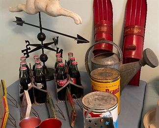 Antique Tin Klipper Snow Shoes and more 