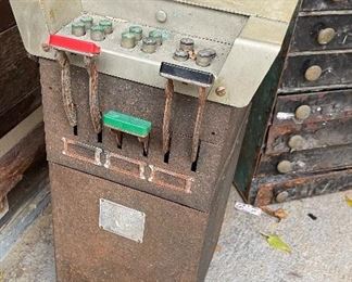 Vintage Movie Theater Ticket Dispenser